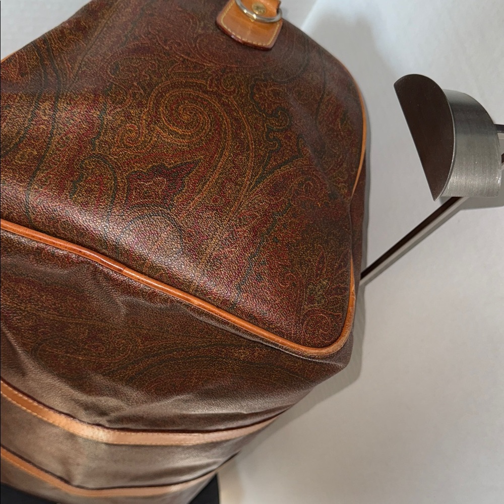 ETRO Brown Travel Duffel Bag - Picture 4 of 12